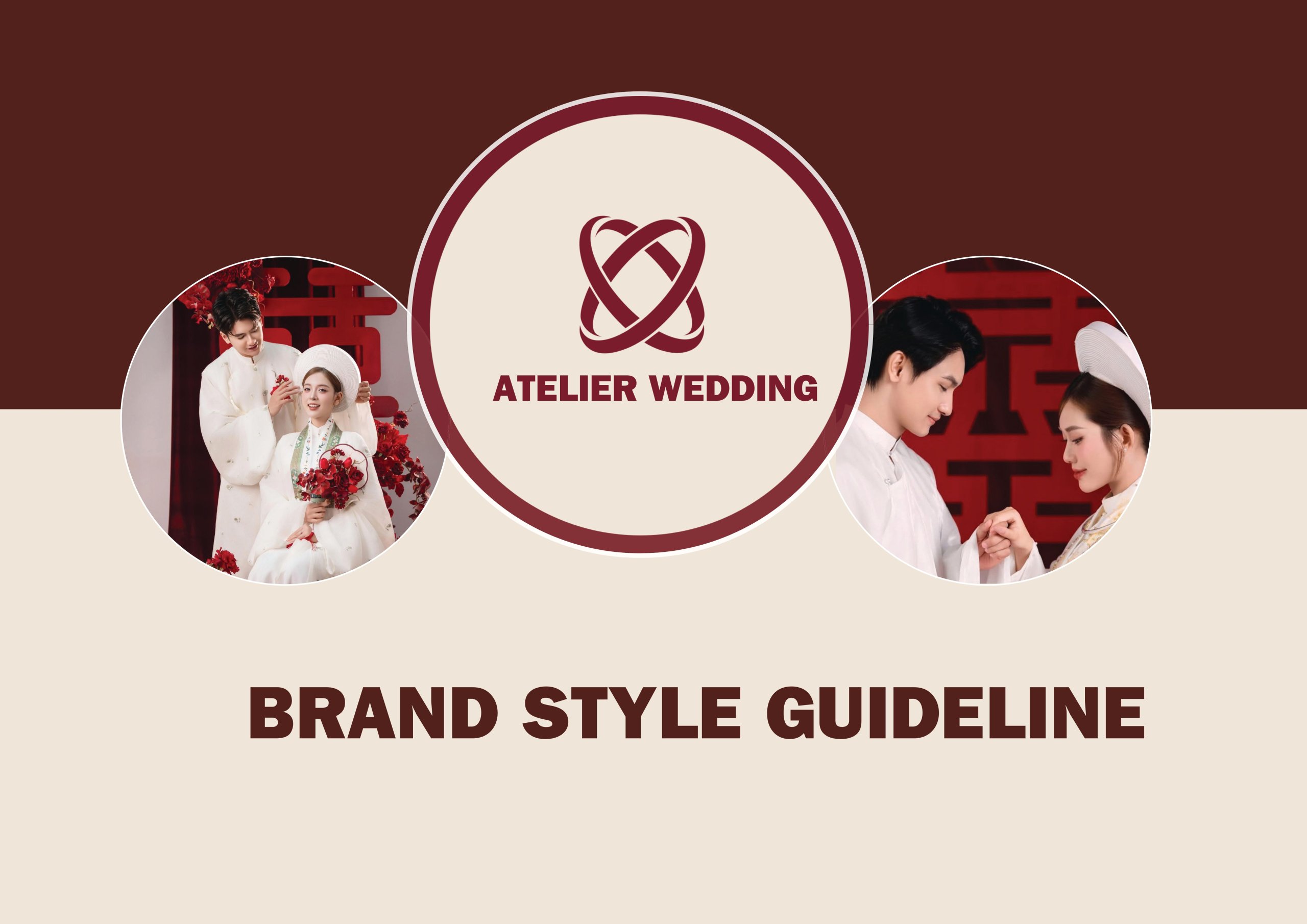 Bộ nhận diện thương hiệu ATELIER WEDDING – Đồ án 2 Thiết kế đồ họa của học viên Phạm Thu Thủy - Brand Guideline